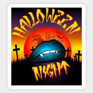 Halloween Night Sticker